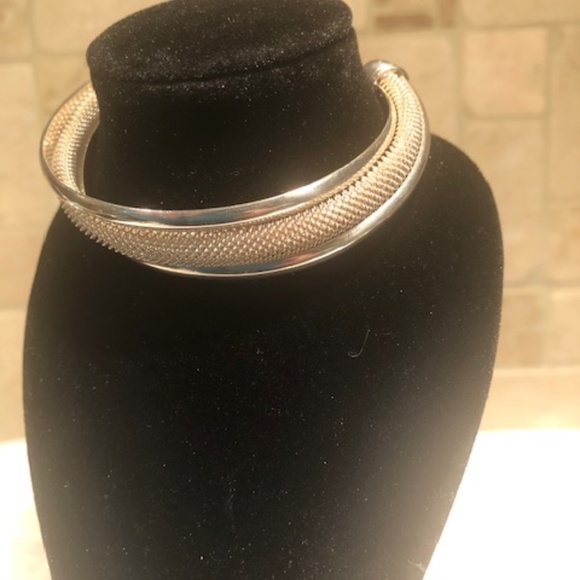 925 Siver cuff bracelet - Picture 2 of 4